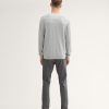 Παντελόνι slim chino Jersey Travis 104485335951 Grey (4)