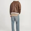 δερμάτινο(eco) jacket 12261819 Brown (5)