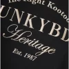 Relaxed fit φούτερ με Funky Buddha κέντημα FBL010 107 06 Black (4)