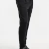 chinos παντελόνι με πιέτες 60241 Black (4)