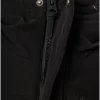 Ανδρικό bomber μπουφάν με κουκούλα FBM010 020 01 Black (5)