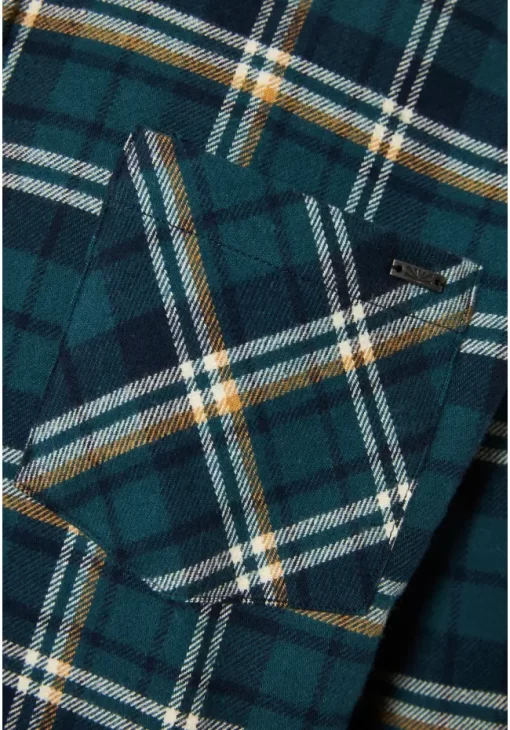 Ανδρικό καρό flannel πουκάμισο FBM010 027 05 D.K Moss (2)