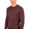 Πλεκτό με στρογγυλή λαιμόκοψη KNIT 8000 Bordeaux Mel (4)