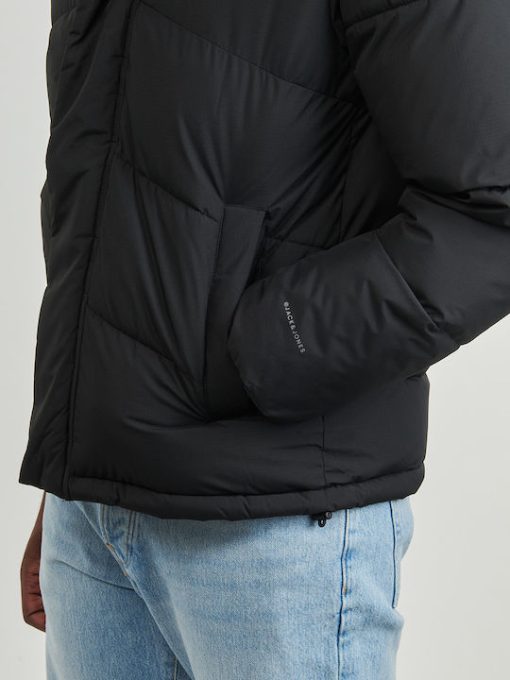 μπουφάν puffer με ενσωματωμένη κουκούλα 12259850 Black (3)