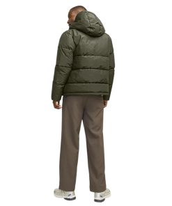 μπουφάν puffer με ενσωματωμένη κουκούλα 12259850 Khaki (2)