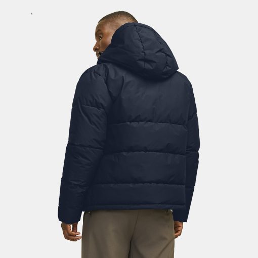 μπουφάν puffer με ενσωματωμένη κουκούλα 12259850 Navy (2)