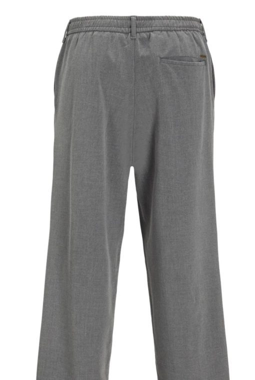 παντελόνι chino με λάστιχο στη μέση 12268332 Grey 2