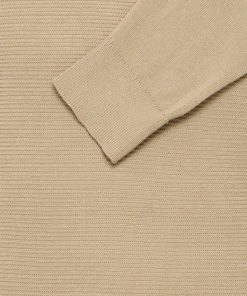 πουλόβερ με λαιμόκοψη 20717497161315 Beige (3)