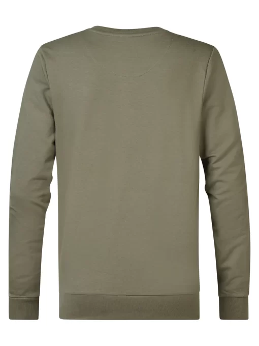 φούτερ με λαιμόκοψη Swr0026165 Khaki (3)