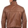 Eco leather μπουφάν Mljk 2020 Camel (4)