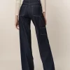 Γυναικείο Wide leg jean Carpenter WP D JNS W24 003 DK Blue Denim (4)